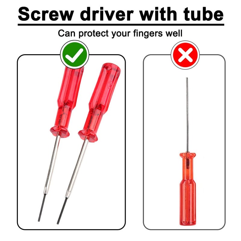 Hicello Hexagonal Screw Driver, 1.5Mm Industrial Overlock Sewing Machine Screwdriver Needle 2Pcs - Image 3